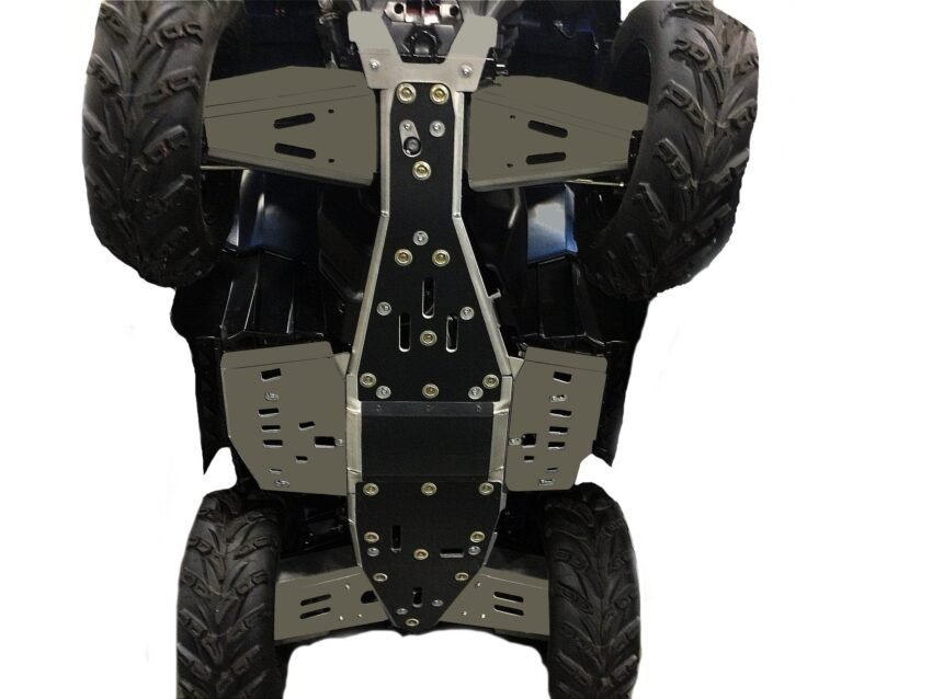 Polaris Sportsman Touring XP 1000 Trail Ricochet 2-Piece Full Frame Aluminum Skid Plate Set | Free shipping