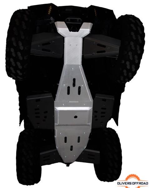 Polaris Sportsman Touring XP 1000 Trail Ricochet 2-Piece Full Frame Aluminum Skid Plate Set | Free shipping